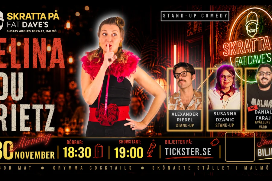 Skratta S02E18 – Elina Du Rietz standup