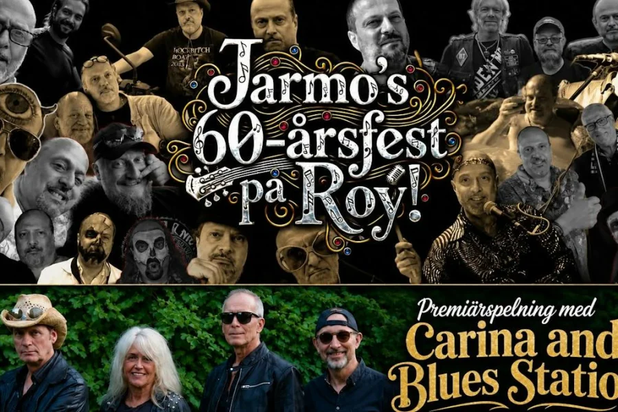 Carina and Blues Station & Jarmos 60-årsfirande