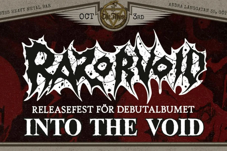 RAZORVOID Release Party