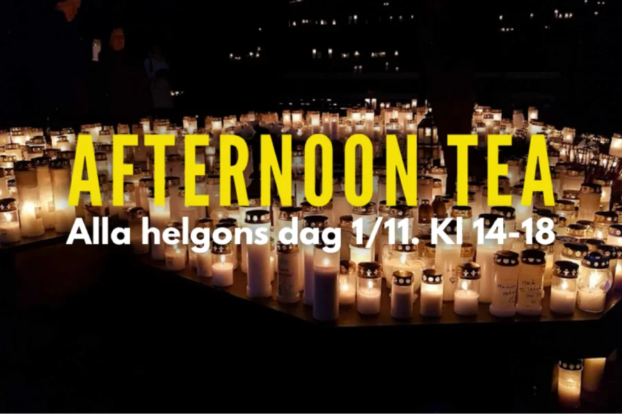 Alla helgons dag – Afternoon tea