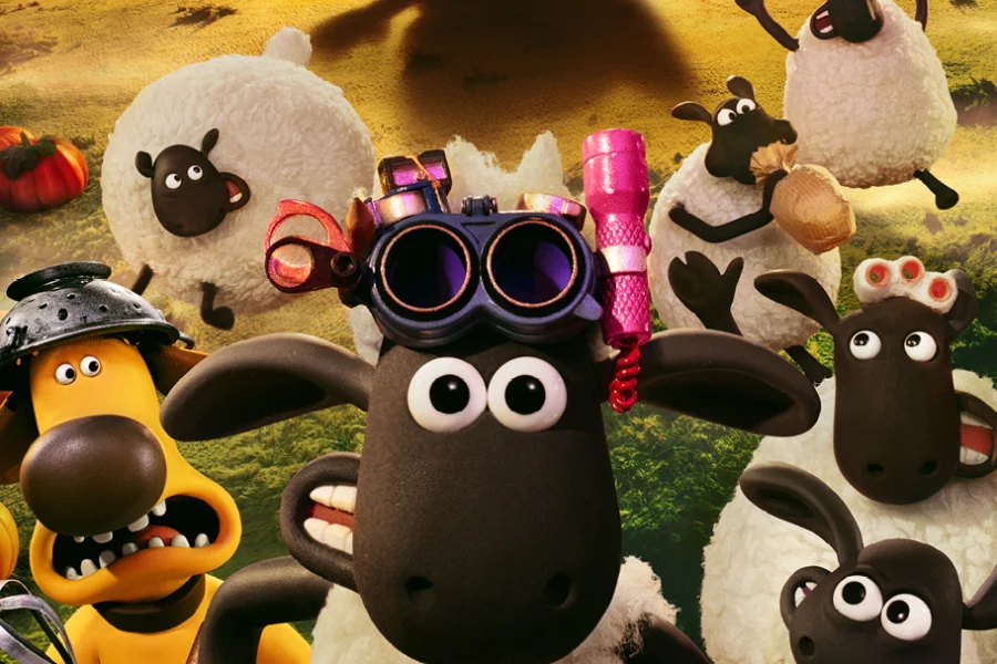 Fåret Shaun och monstret på bondgården