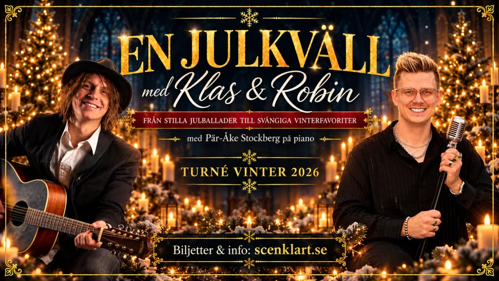 En julkväll med Klas och Robin