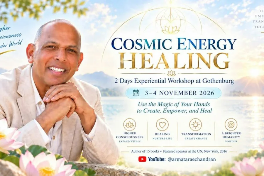 Cosmic Energy Healing – Experiential Workshop with Rae Chandran