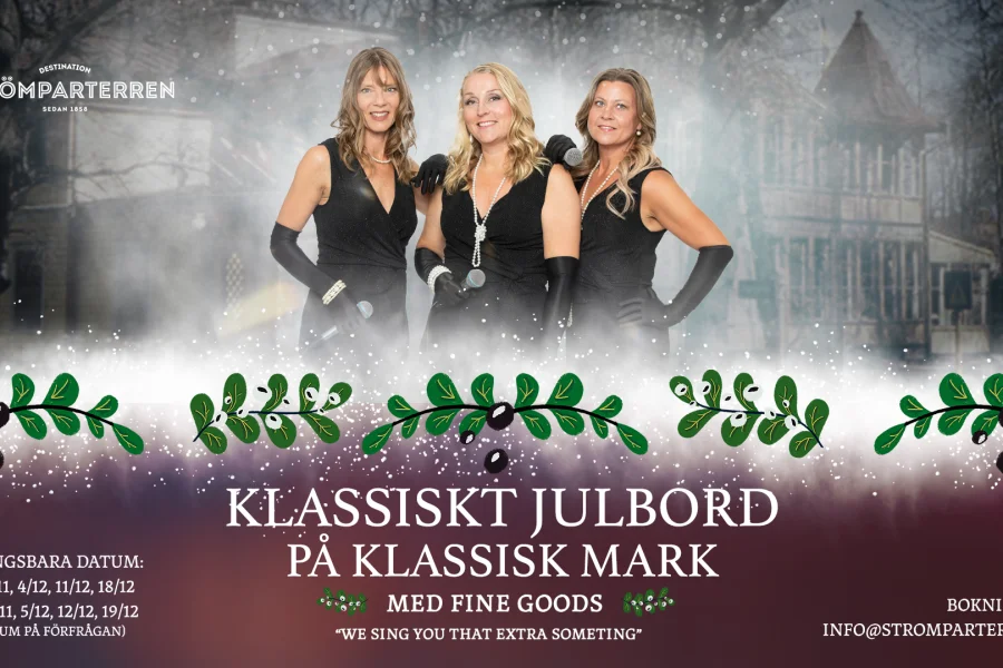 Julbord på Strömparterren