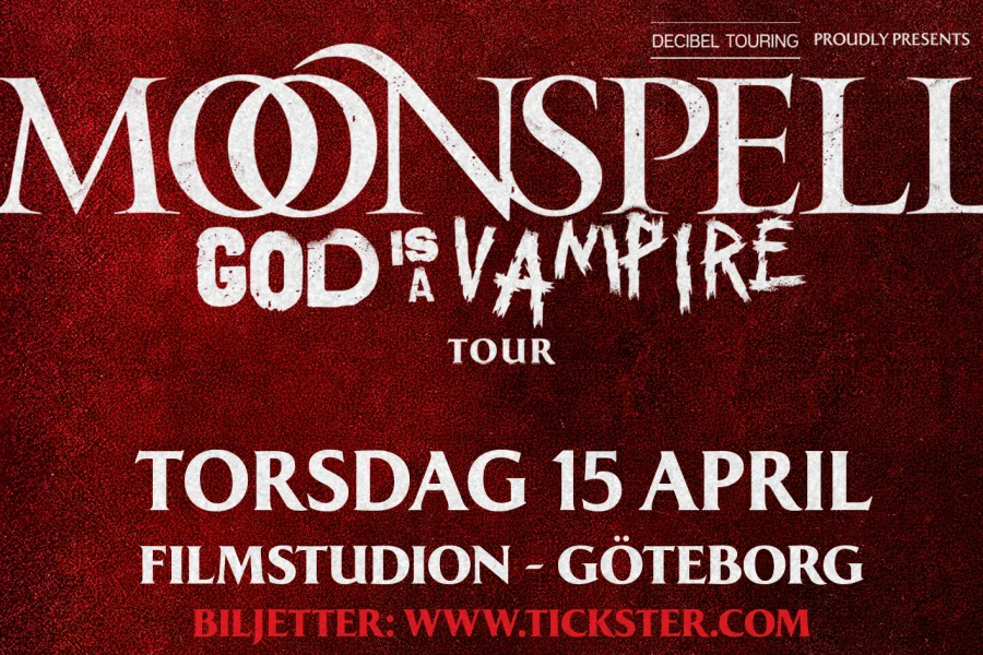 Moonspell – God Is a Vampire Tour