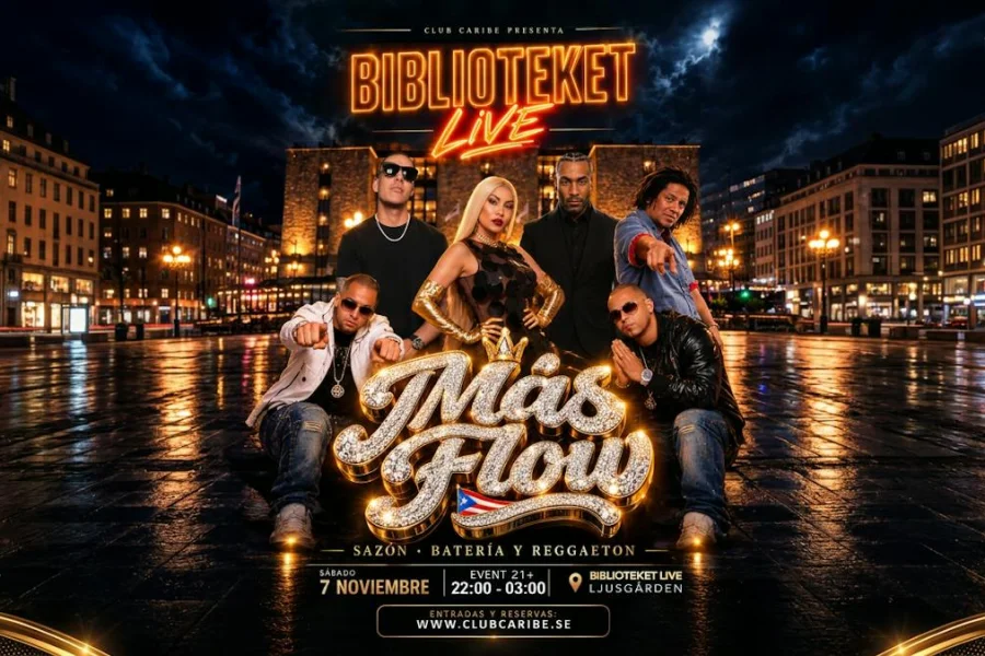 MÁS FLOW  Sazón. Batería. Reggaetón.