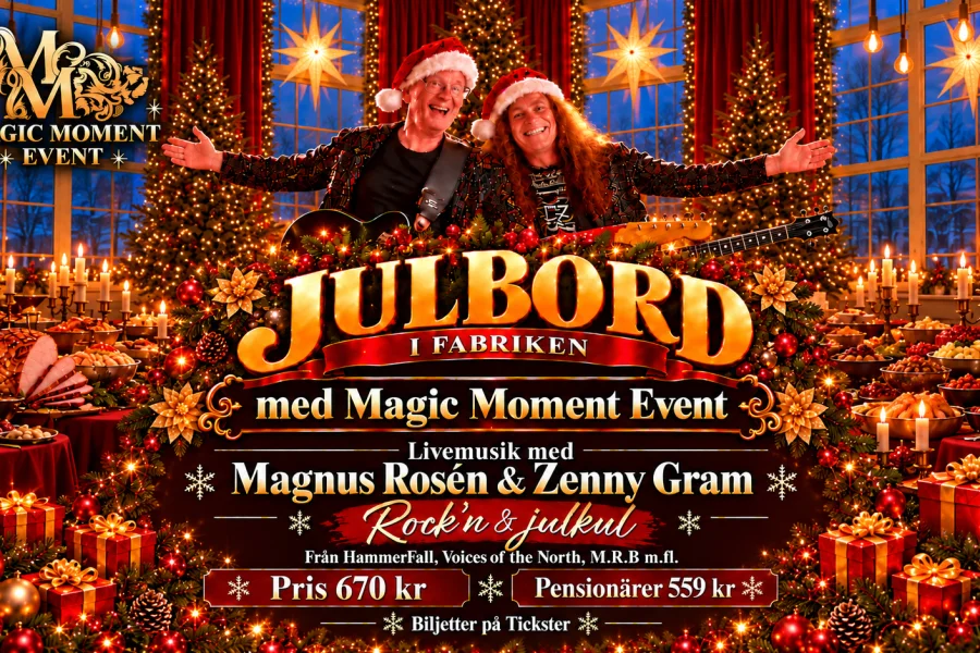 Julbord med livemusik
