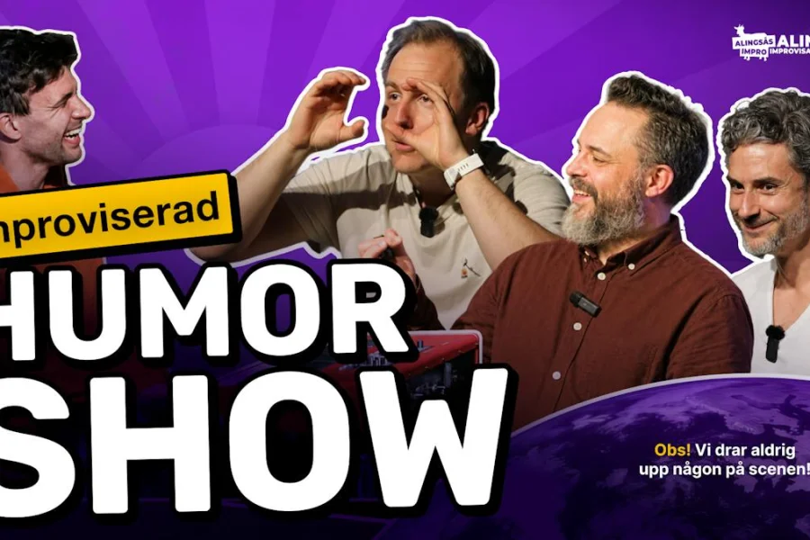 Improviserad Humorshow!