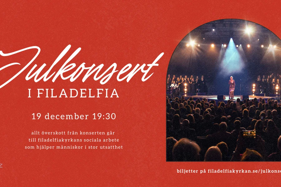 Julkonsert i Filadelfia