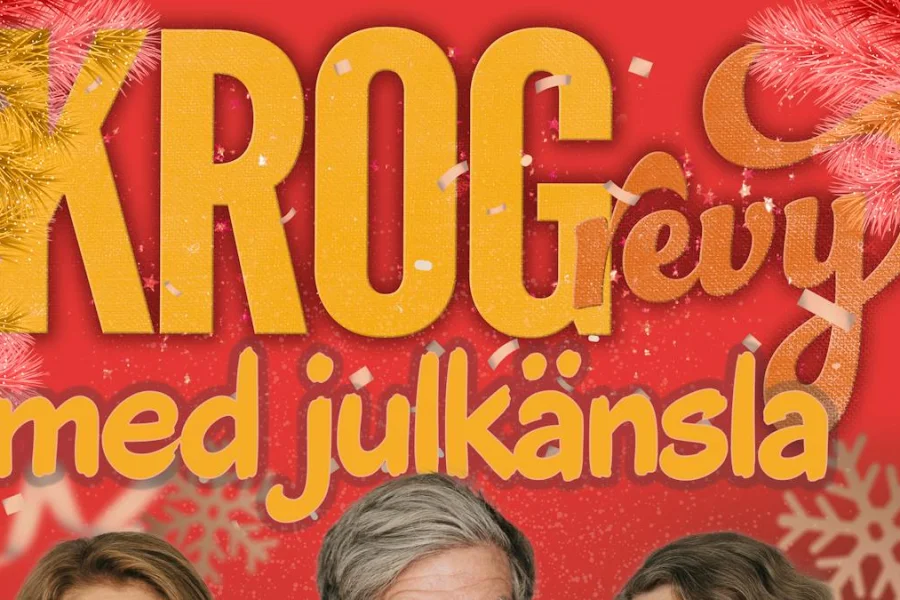 Krogrevy med julkänsla