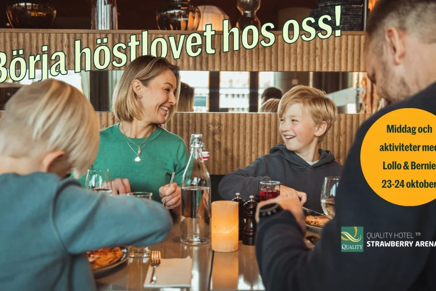 Middag och lek