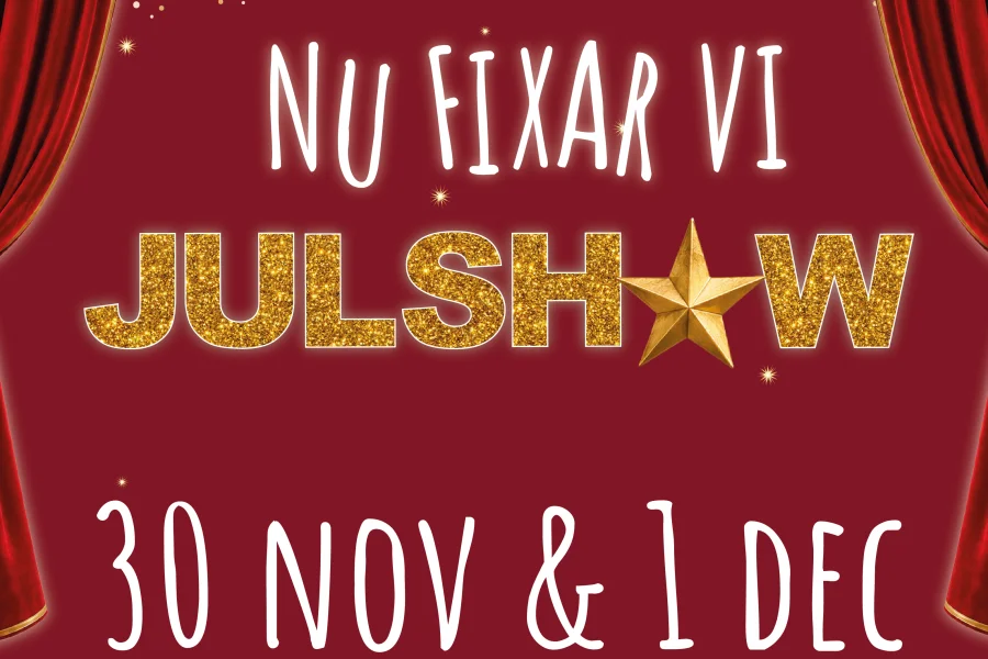 Nu fixar vi julshow! – Mirandas julshow 2026