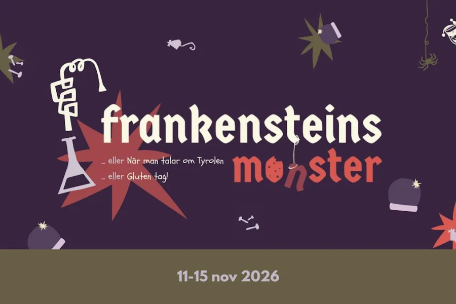 Snerikesspexet 2026 – Frankensteins monster eller när man talar om Tyrolen eller Gluten Tag!