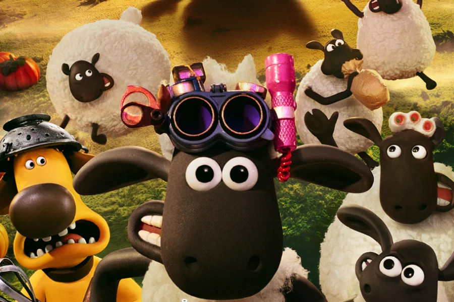 Fåret Shaun och monstret på bondgården