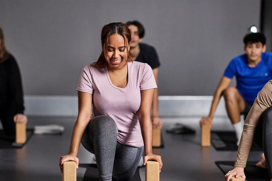 Yoga med levande musik