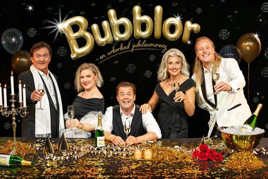 Bubblor – en urkorkad jubileumsrevy!