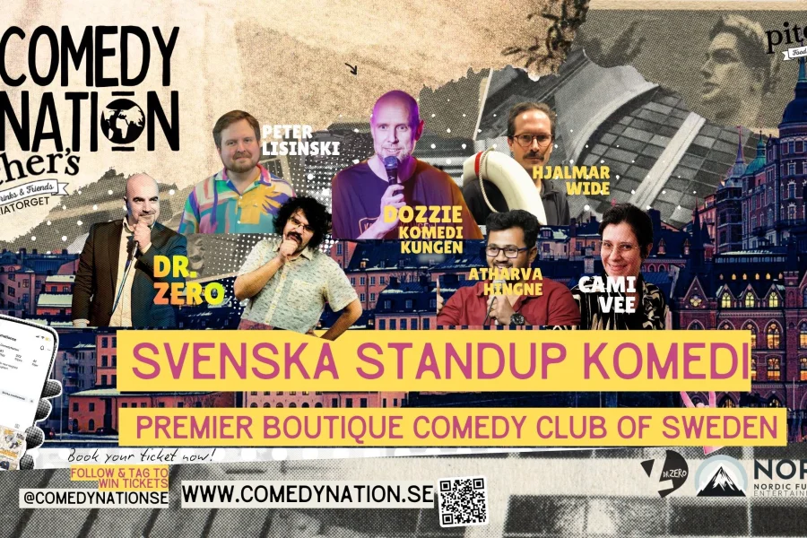 Södermalms Svenska Standup Komedi- Onsdag