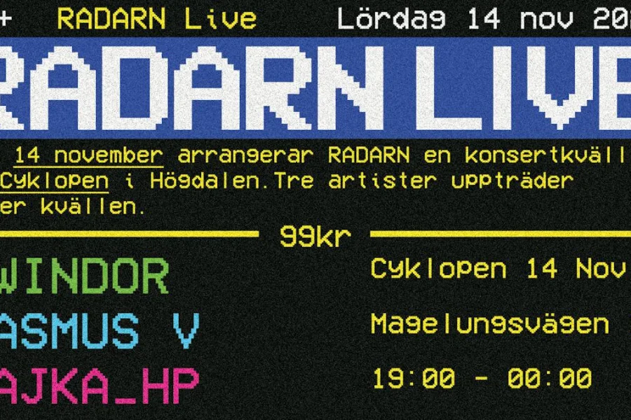 RADARN Live