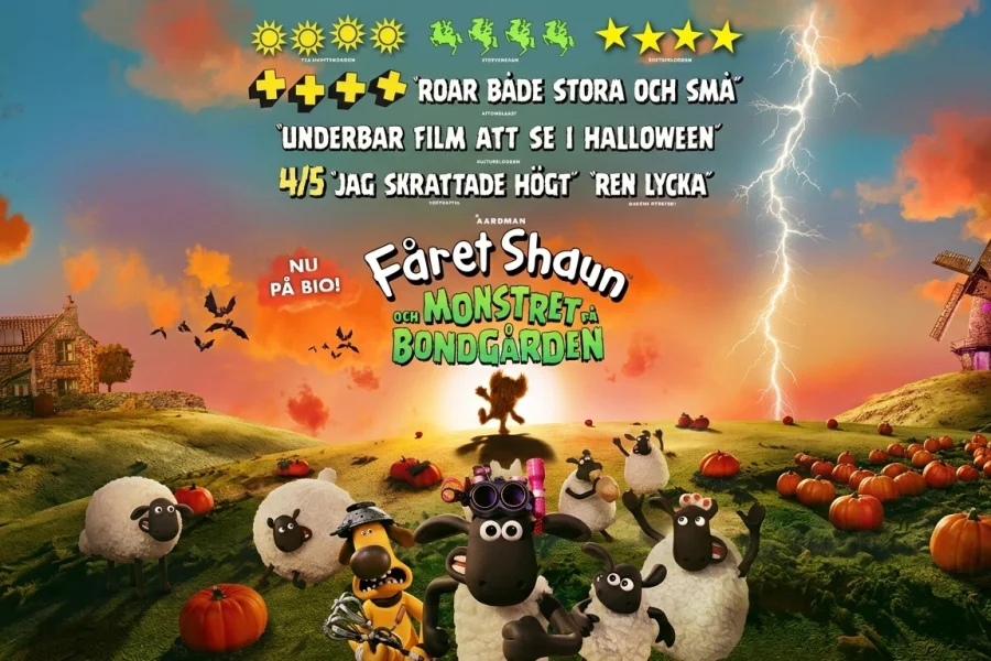 Fåret Shaun och monstret på bondgården