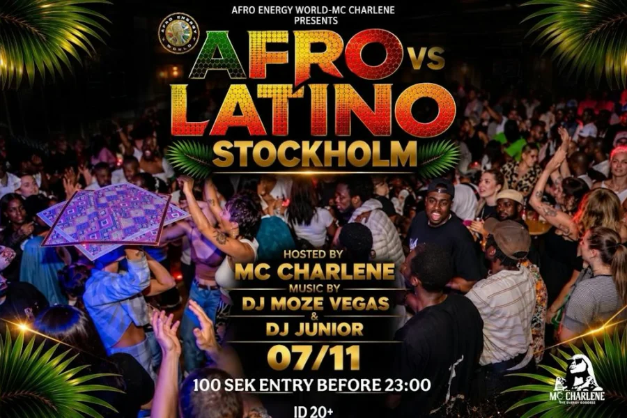Afro vs Latino – Hosted by MC Charlene