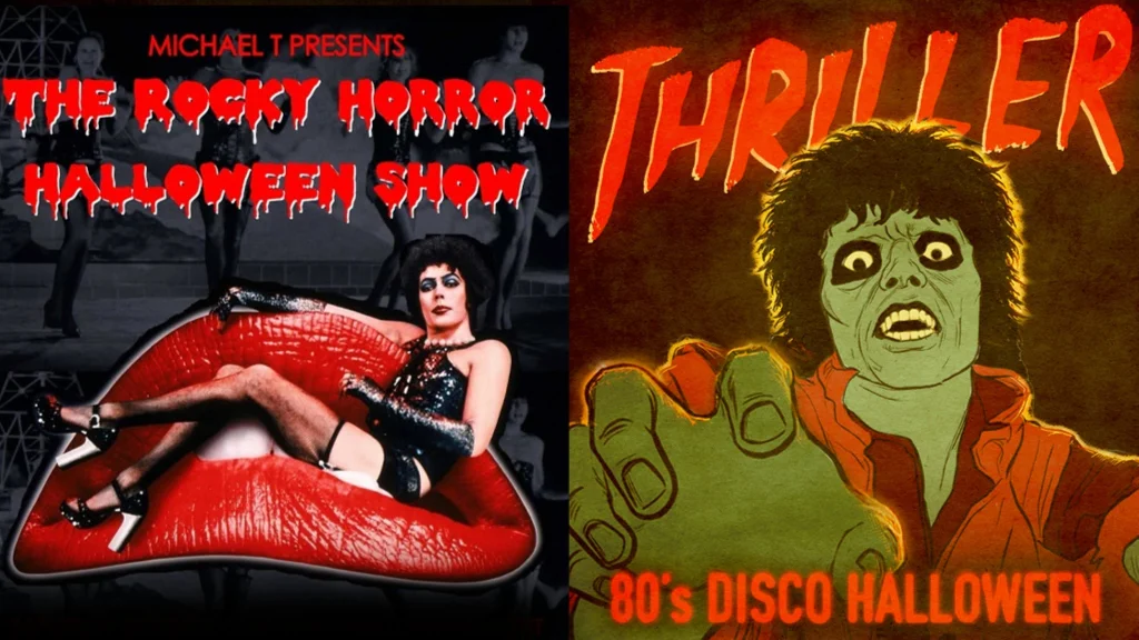 The Rocky Horror Halloween Show + Thriller: 80s-diskokväll på Halloween