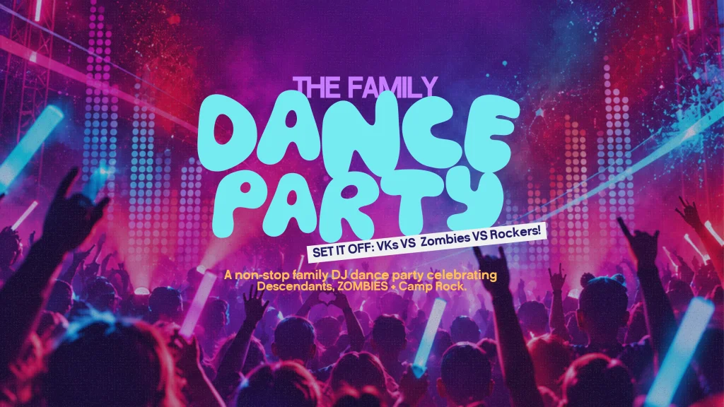Set it Off: Descendants + Zombies + Camp Rock – familjedansfest!