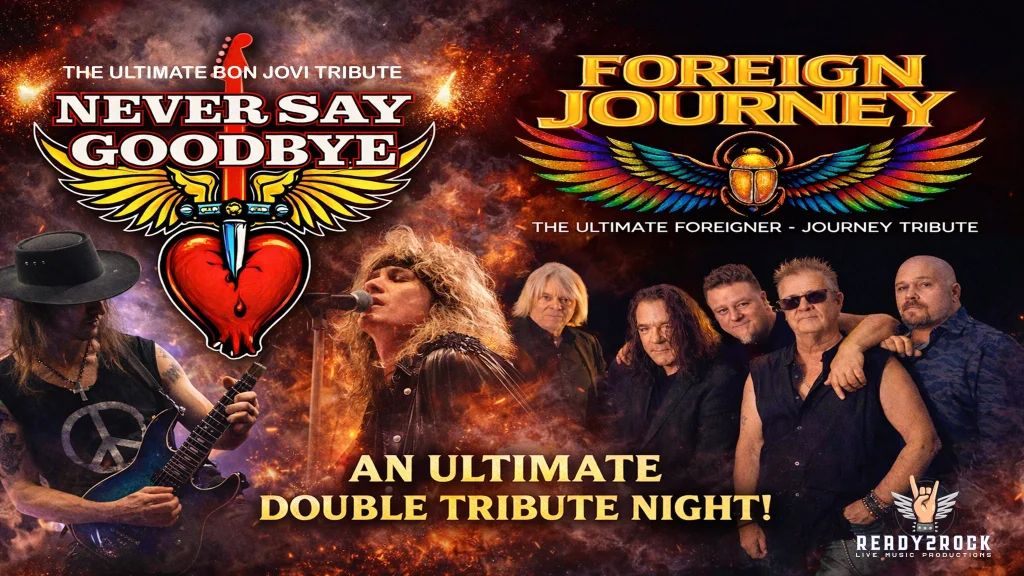Tributshow med Journey, Foreigner och Bon Jovi