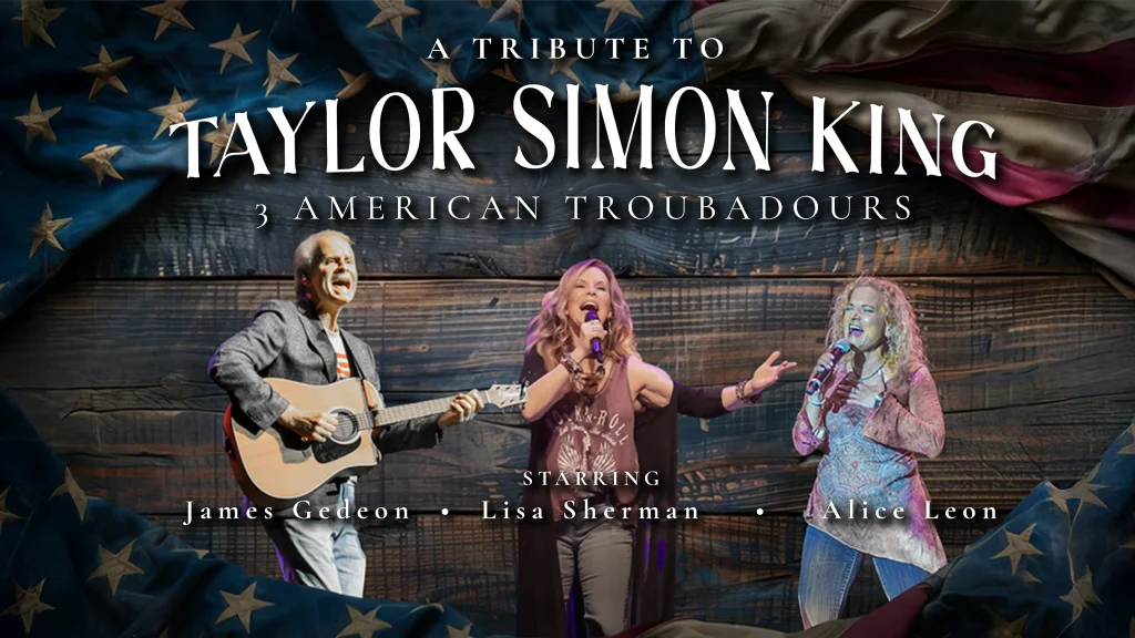 En hyllning till Taylor Simon King: tre amerikanska trubadurer