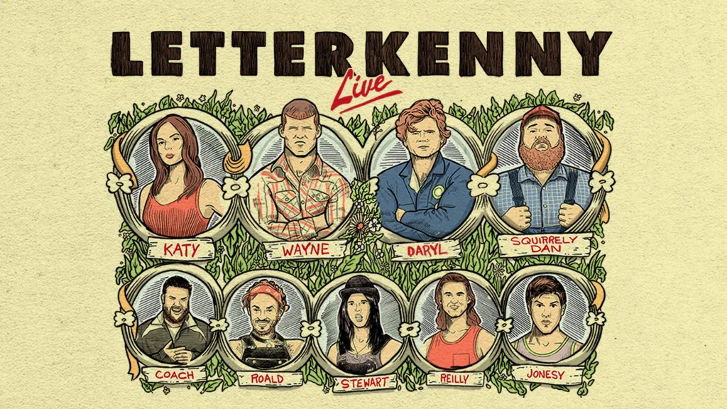 Puppers presenterar Letterkenny Live