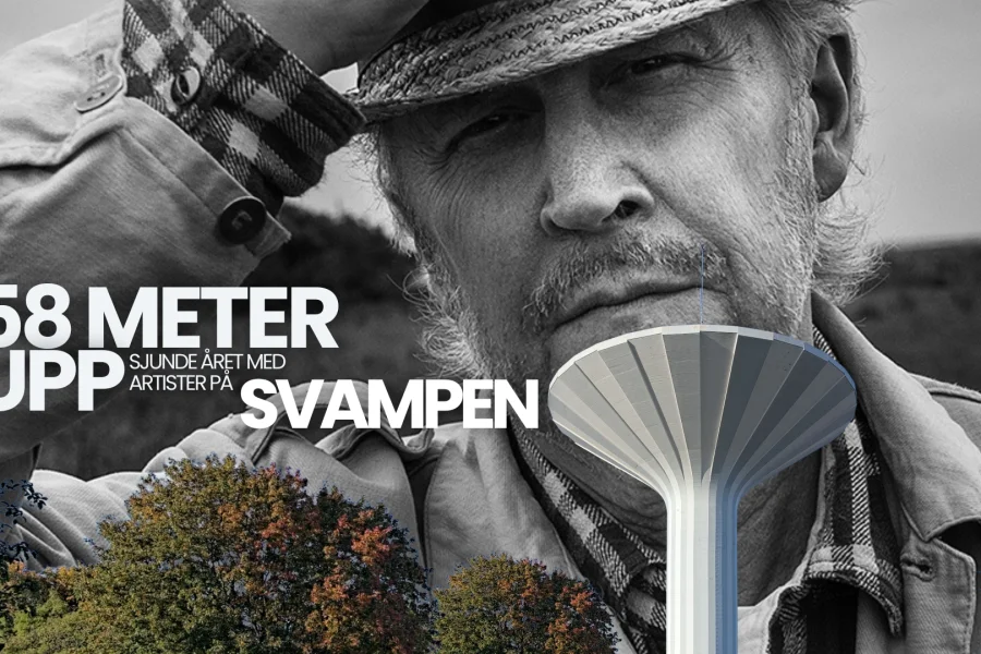 58 meter upp med Anders F Rönnblom