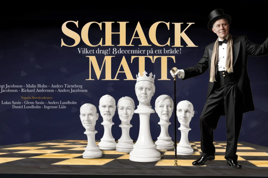 Schack matt! Vilket drag! – 8 decennier på ett bräde
