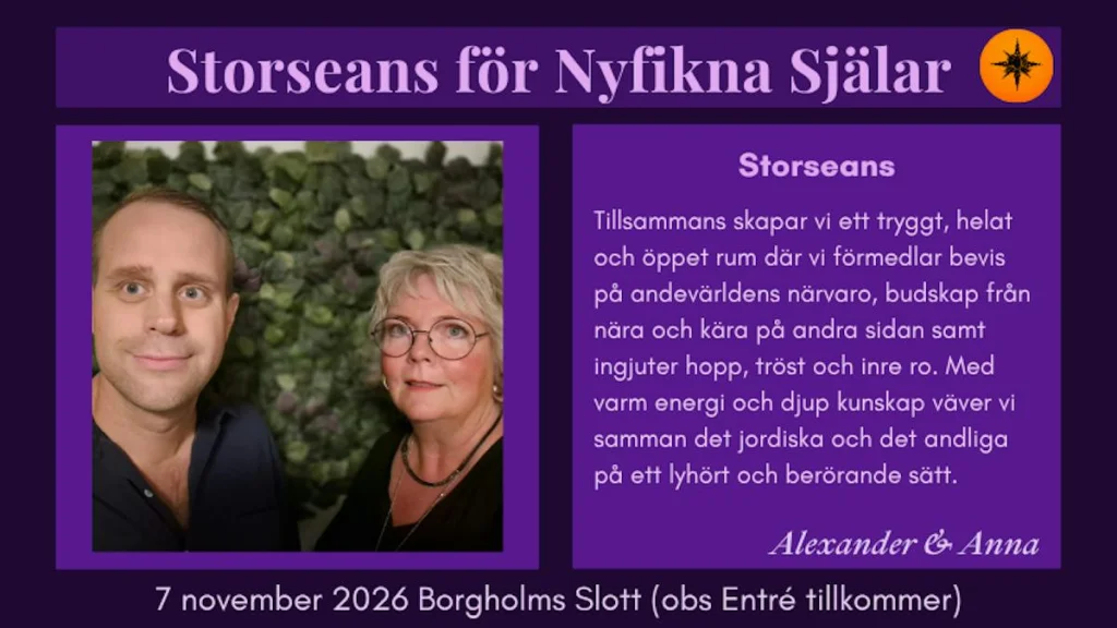 Storseans med Alexander & Anna