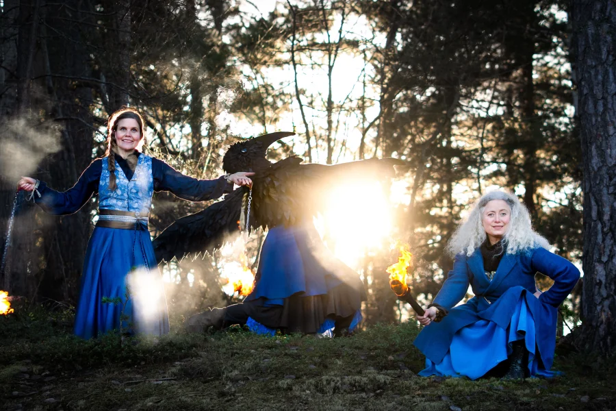 Korpen och Elden med Teater Sláva