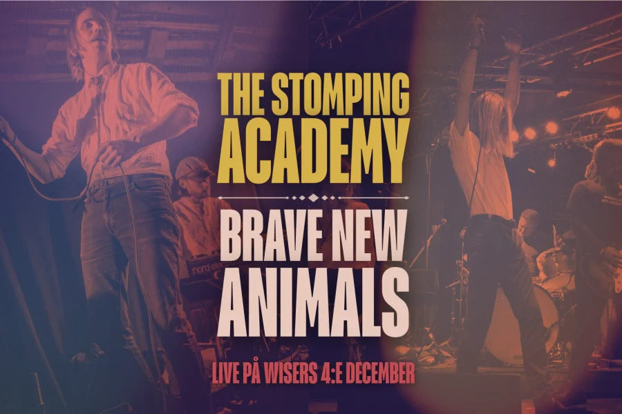 THE STOMPING ACADEMY + BRAVE NEW ANIMALS