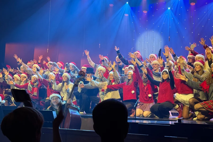 Tomteshow med Cantabile och Nova Cantica