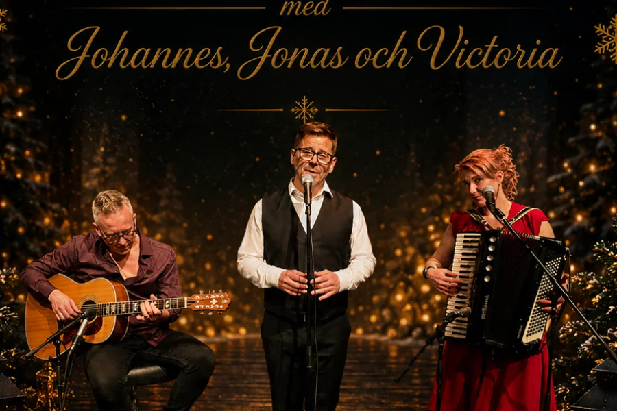 Svenska vintervisor med Johannes, Jonas & Victoria