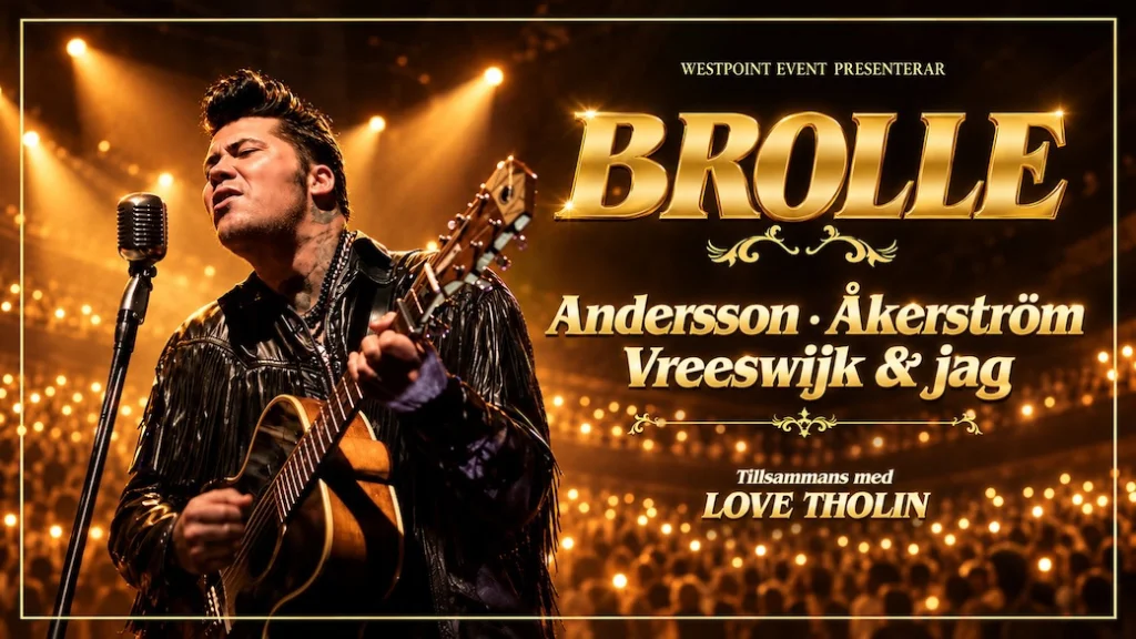 Brolle – Andersson, Åkerström, Vreeswijk och jag!