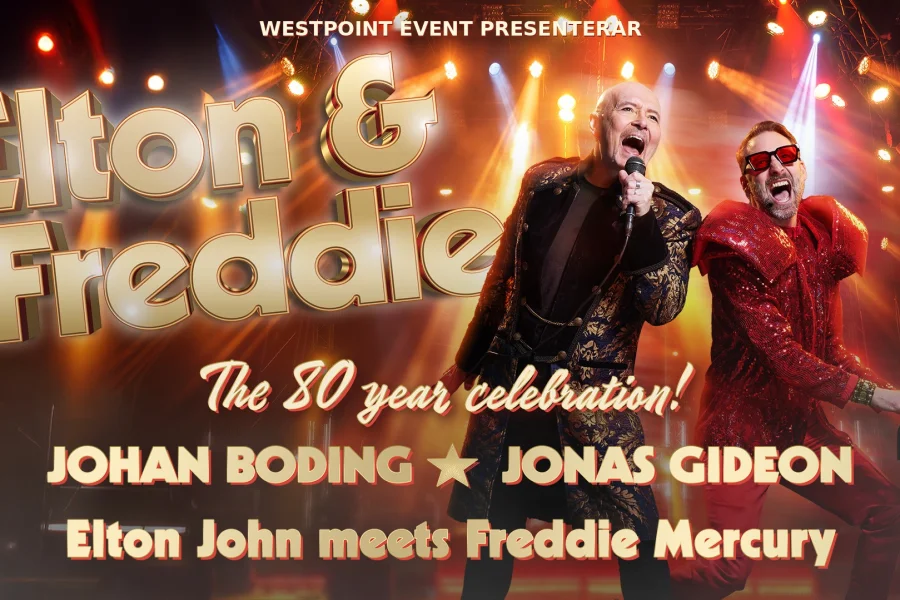 Elton John meets Freddie Mercury