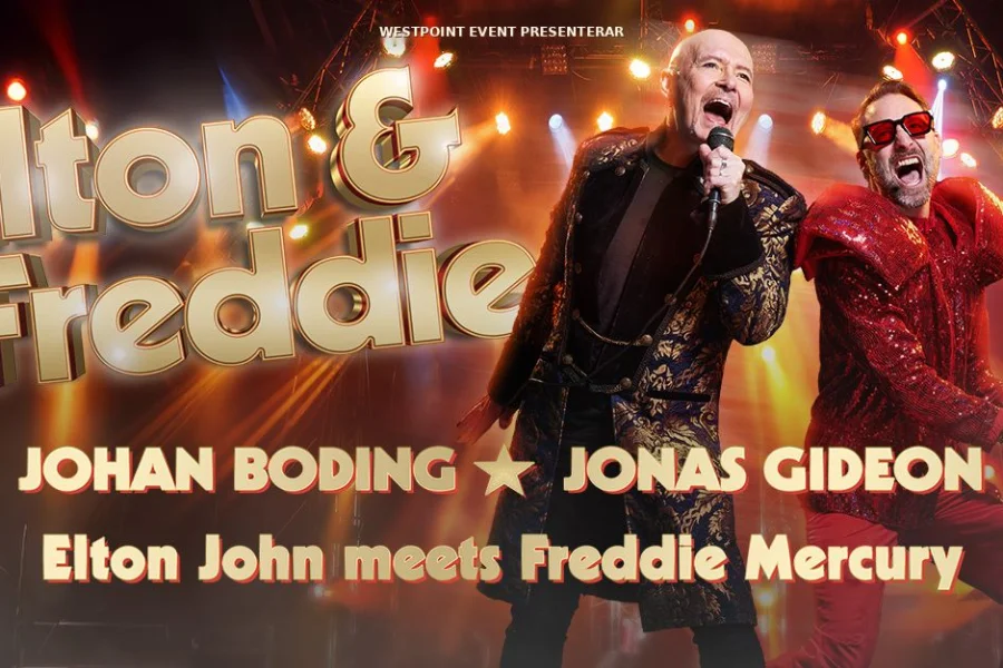 Elton John meets Freddie Mercury
