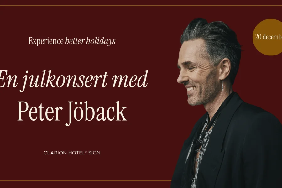 En julkonsert med Peter Jöback
