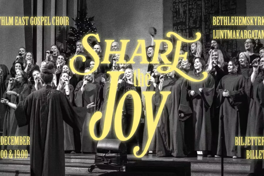 Share the Joy – Sthlm East Gospel Choir