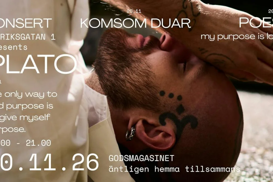PLATO – Releasekonsert, poesi & knytis
