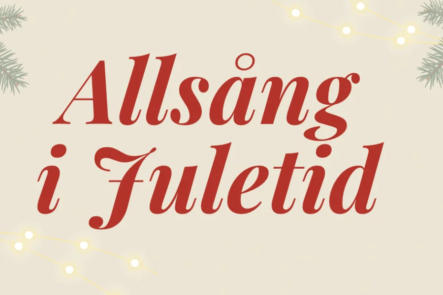 Allsång i juletid