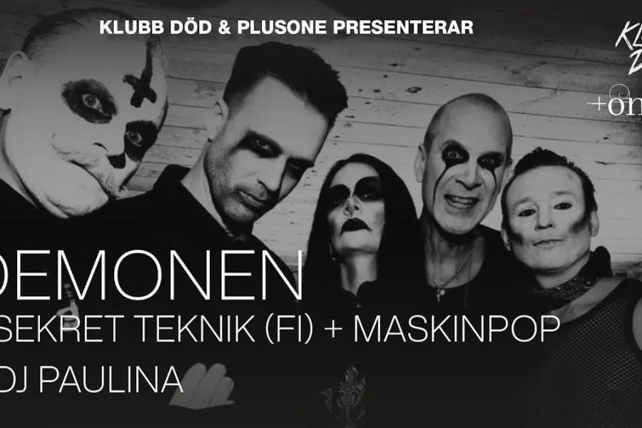 Klubb DÖD: Demonen + Sekret Teknik + Maskinpop