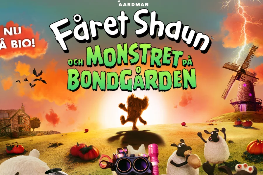 Fåret Shaun och monstret på bondgården