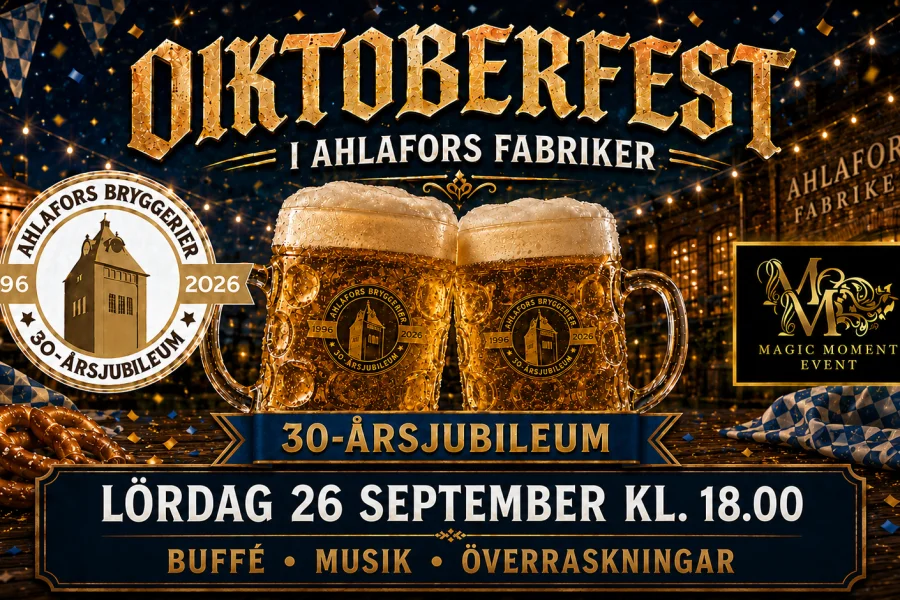 Oktoberfest & Ahlafors Bryggerier 30-årsjubileum