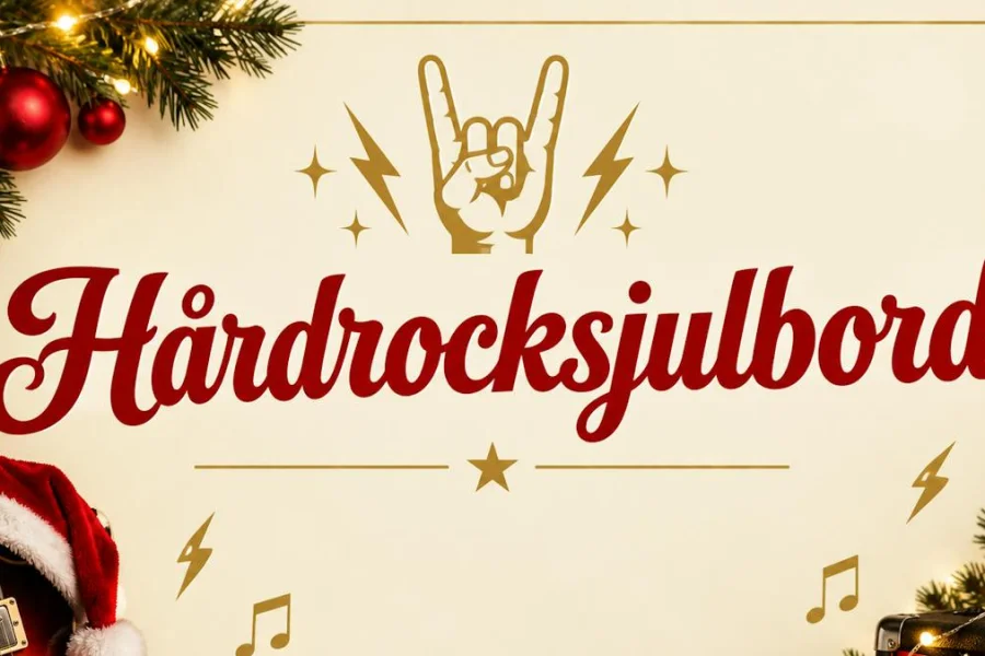 Hårdrocksjulbord