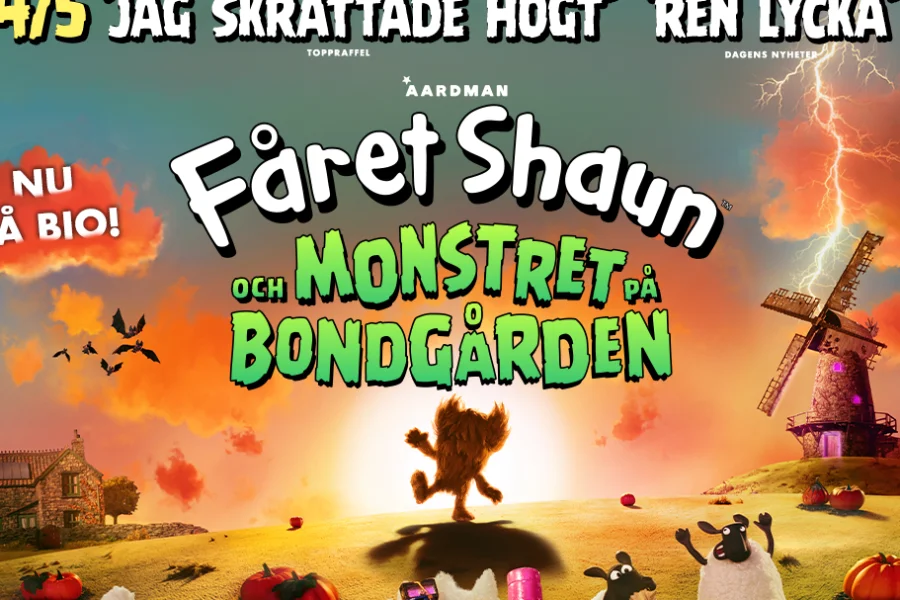Fåret Shaun och monstret på bondgården