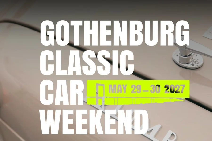 Gothenburg Classic Car Weekend 2027
