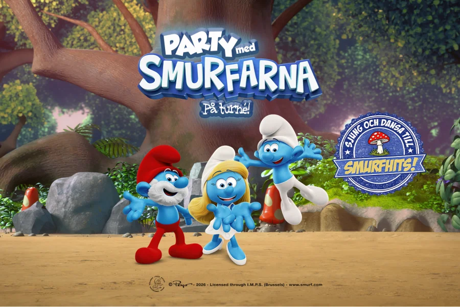 Party med Smurfarna